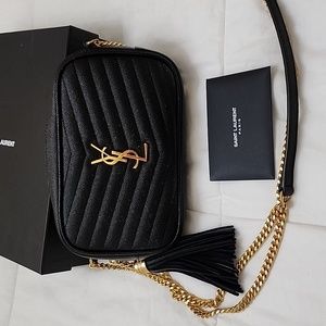YSL SAINT LAURENT QUILTED MONOGRAM BAG $1390